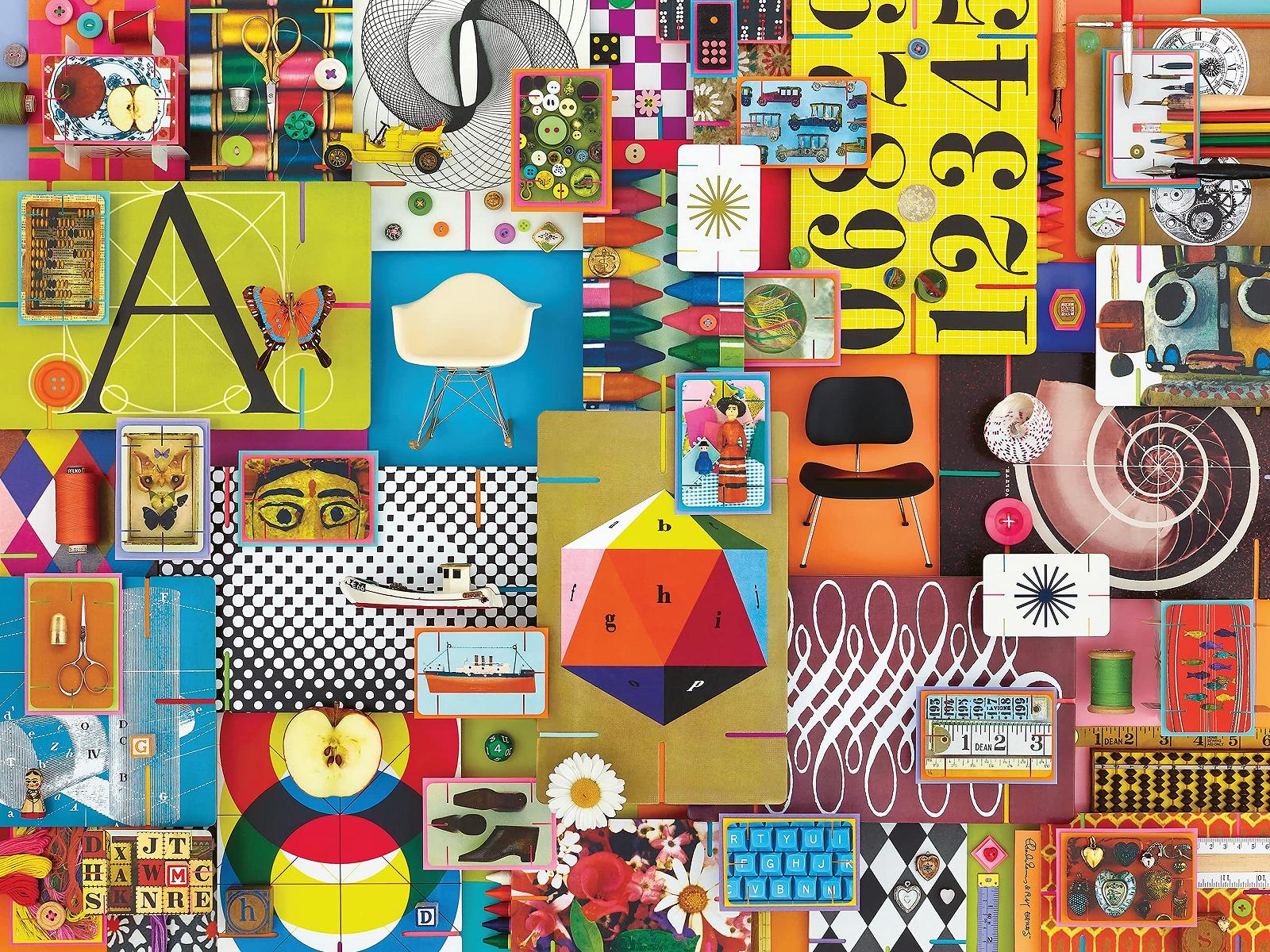 Пазл Ravensburger 16951 Eames House of Cards 1500 элементов, фото №1