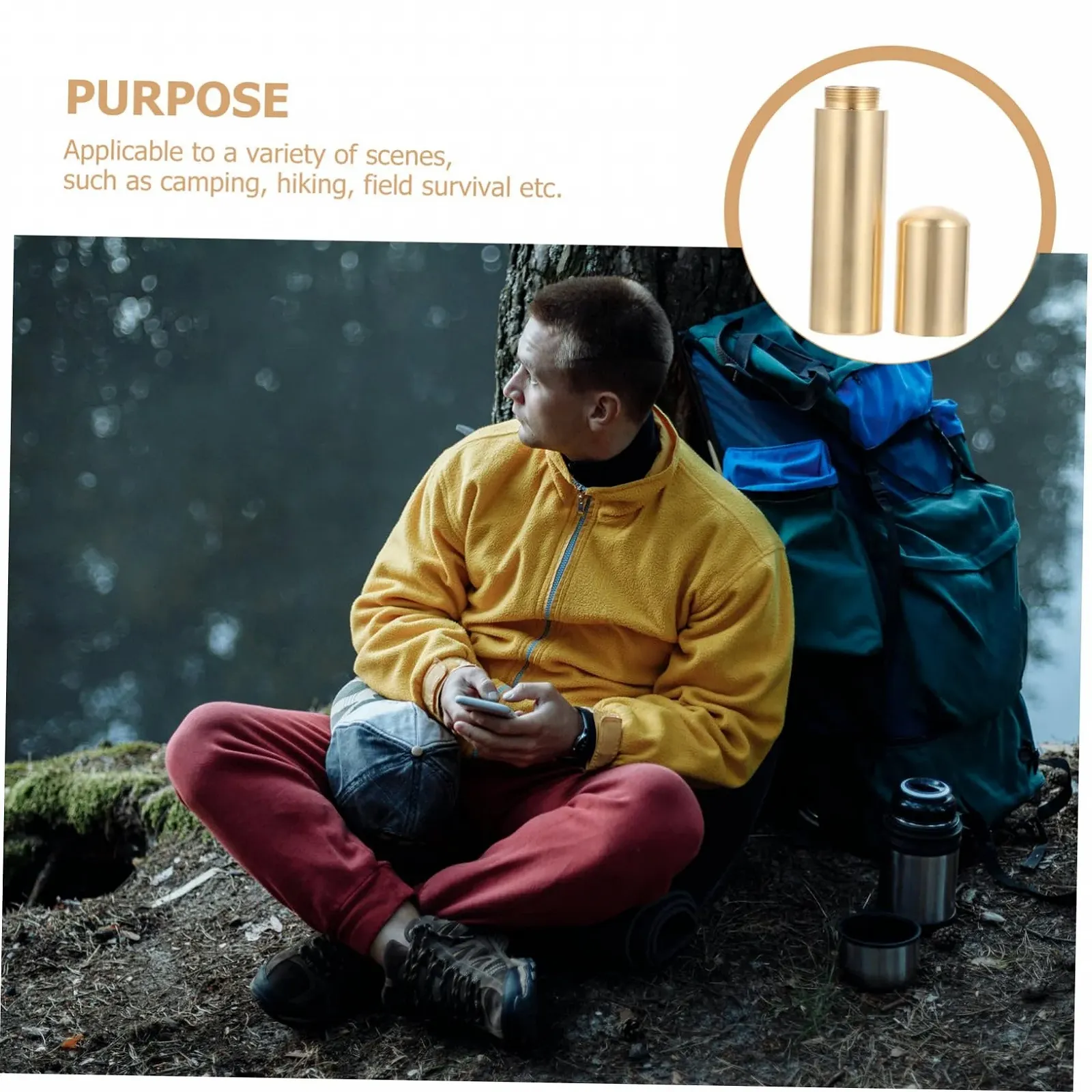 Коробка для зберігання KOMBIUDA, практичний органайзер, металевий контейнер, тримач для кемпінгу, контейнер для виживання, протиударний, легкий, фото №5