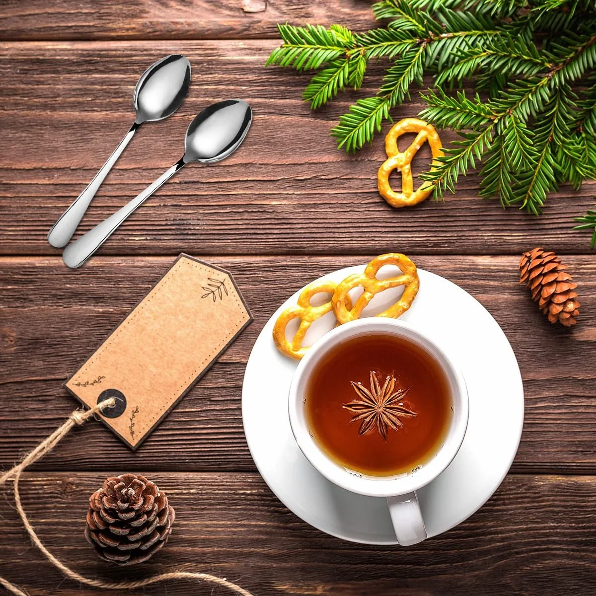 Набір з 12 кавових ложок, фото №4