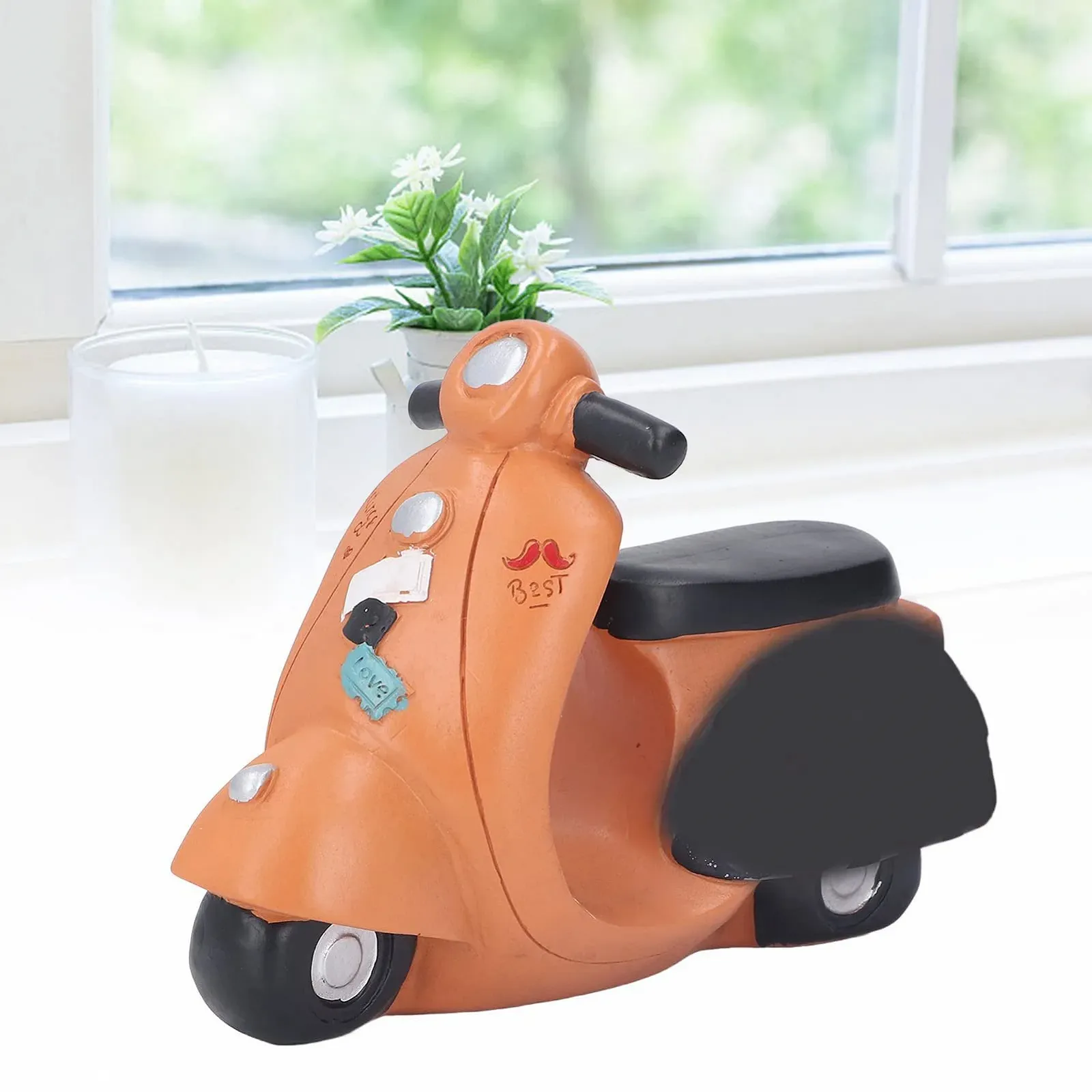 Скарбничка Tnfeeon Мотоцикл Retro Resin, фото №4