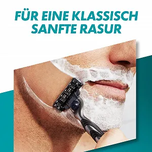 Бритва Gillette Mach3 с 8 сменными кассетами с тремя лезвиями synthetic.ua - Фото 1