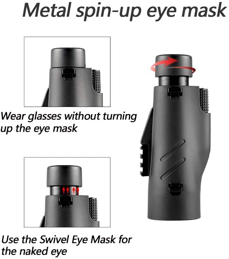 Монокуляр QHYTL HD Weitwinkel 50 мм великий об'єктив водонепроникний портативний подорожі, фото №4 Монокуляр QHYTL HD Weitwinkel 50 мм великий об'єктив водонепроникний портативний подорожі, фото №4