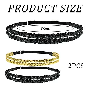 Набор плетеных эластичных повязок для волос. цена на synthetic.ua - Фото 1 Набор плетеных эластичных повязок для волос. synthetic.ua - Фото 1