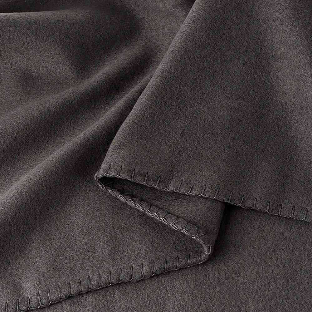 Одеяло Tarrington House Fleece 150 x 200 см Антрацит, фото №7