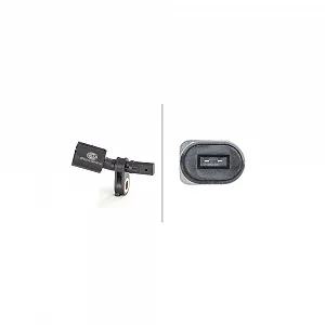 Купить HELLA Датчик частоты вращения колеса 6PU 012 039-001 для AUDI SEAT SKODA VW, справа - Фото 1 HELLA Датчик частоты вращения колеса 6PU 012 039-001 для AUDI SEAT SKODA VW, справа - Фото 1