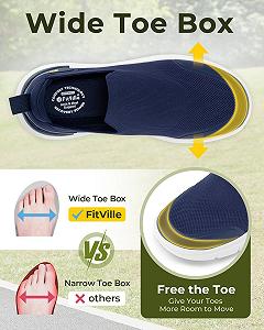 Кросівки FitVille Сліпони для чоловіків ціна на synthetic.ua - Фото 1 Кросівки FitVille Сліпони для чоловіків synthetic.ua - Фото 1