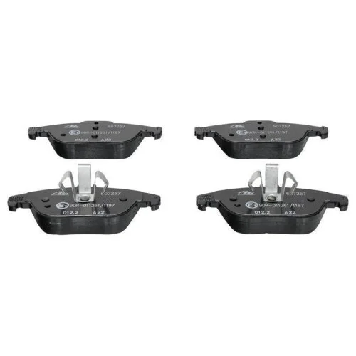 Комплект гальмівних колодок дискового гальма ATE 13.0460-7257.2 для MERCEDES-BENZ задня вісь, фото №2