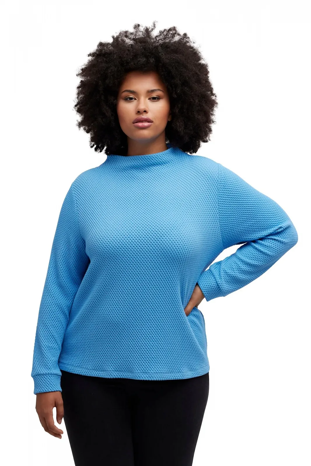 Женская Толстовка Ulla Popken Фактурная, фото №1