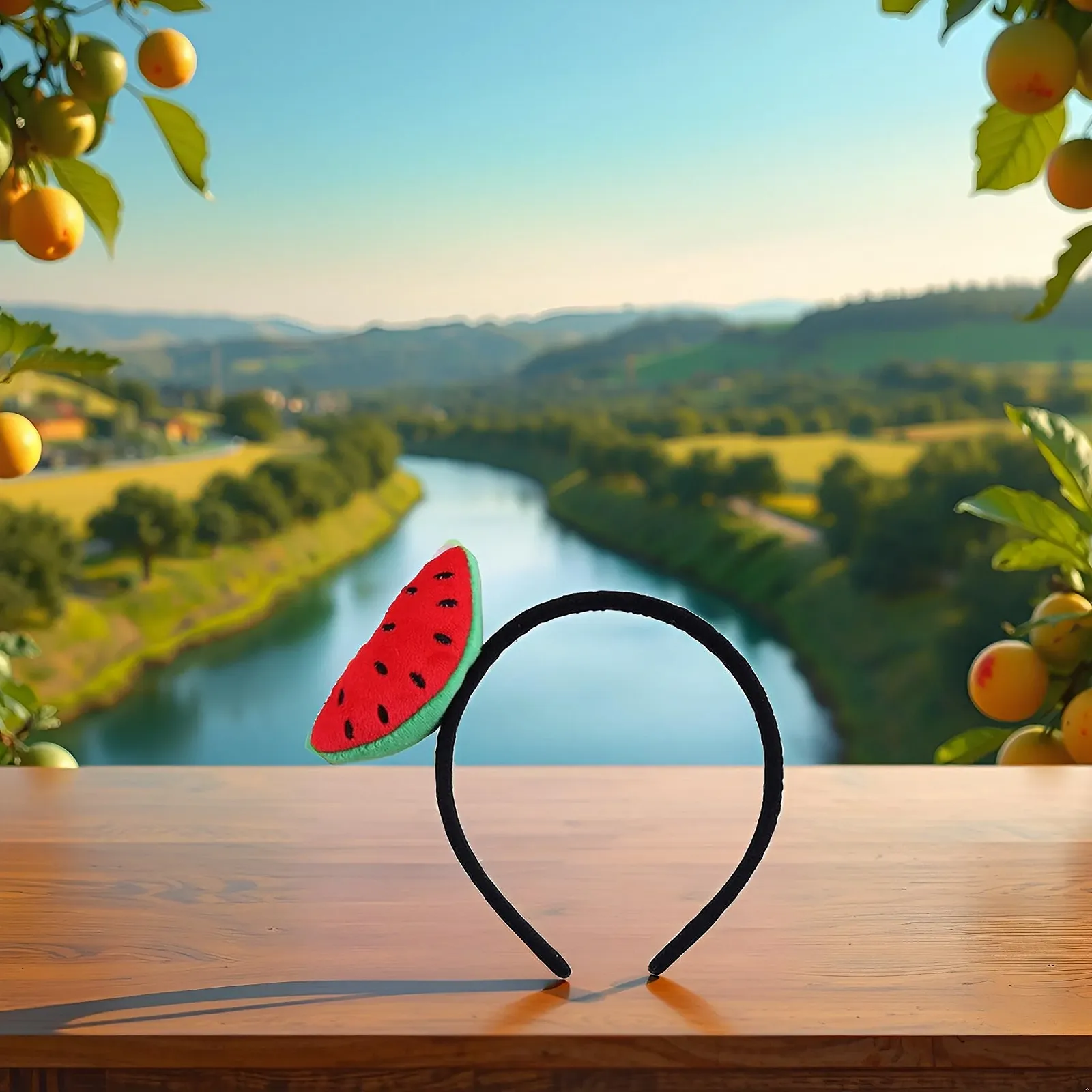 Обруч на Голову для Дівчат з Гумкою для Волосся, фото №6