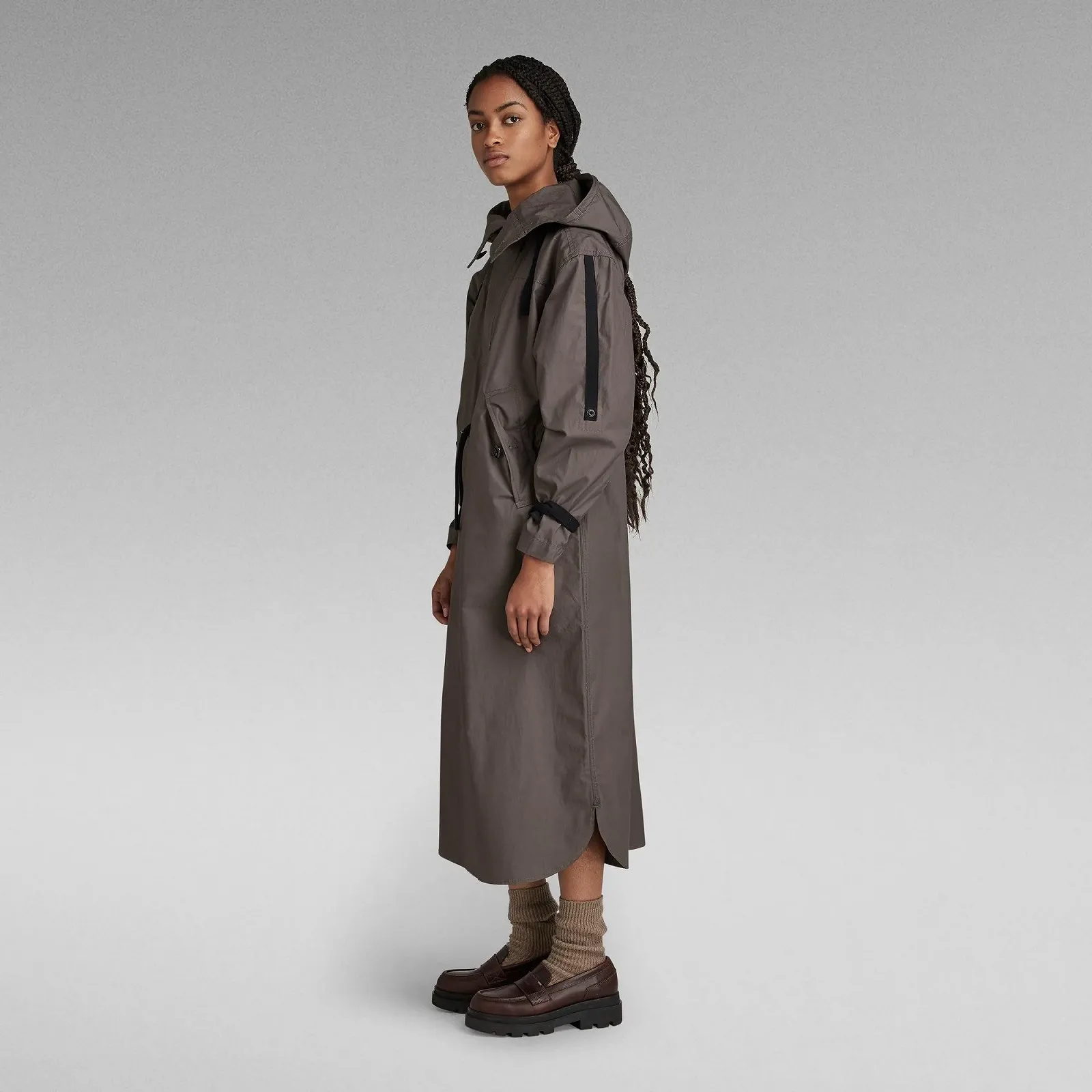 Женское платье G-Star RAW Anorak Dress Pabe Poplin - S, фото №2