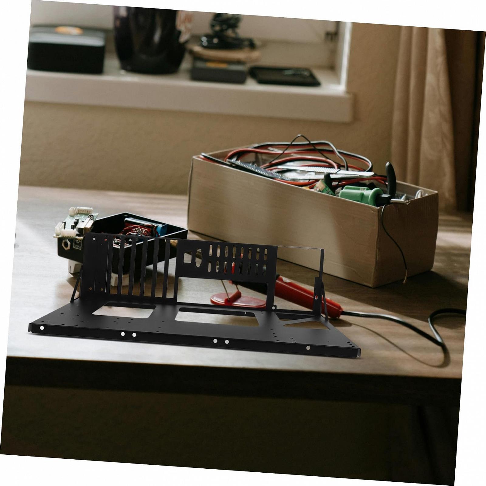 Материнская плата Стальная утолщенная ATX рама для ПК корпуса Улучшенный отвод тепла Простая установка Подходит для материнских плат, фото №7