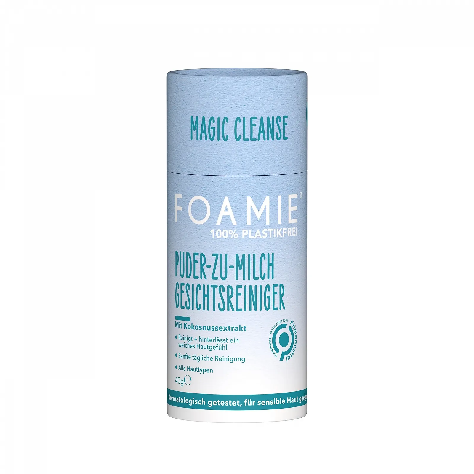 Очищаюча пудра Foamie Face "Magic Cleanse", веганський догляд за обличчям з екстрактом кокосу, для зняття макіяжу та догляду за шкірою, фото №1