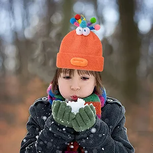 Шапка-чулок для детей Милая зимняя synthetic.ua - Фото 1