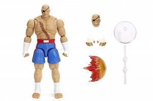 Фигурка Street Fighter Jada Toys Sagat 19 см с аксессуарами в упаковке - Фото 1