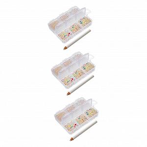 Стрази для нігтів minkissy Смола Плоска основа Діамантовий декор - Фото 1