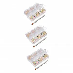 Стразы для ногтей minkissy Смола Плоское основание Бриллиантовый декор Орнамент Аксессуары для ногтей Свадебные украшения Маникюрные украшения Плоская задняя часть Бриллианты DIY Маникюр Ювелирные изделия - Фото 1