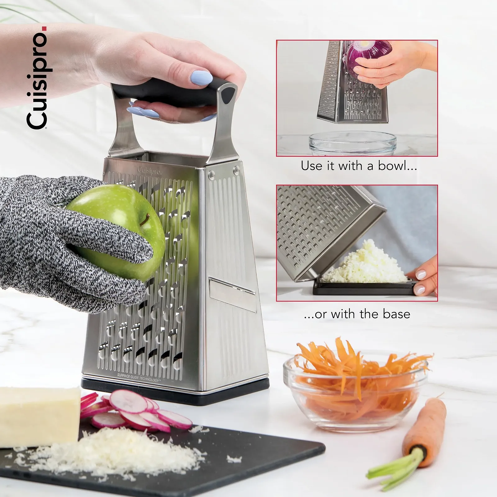 Многофункциональная Терка Cuisipro 746850 5-в-1, фото №6 Многофункциональная Терка Cuisipro 746850 5-в-1, фото №6