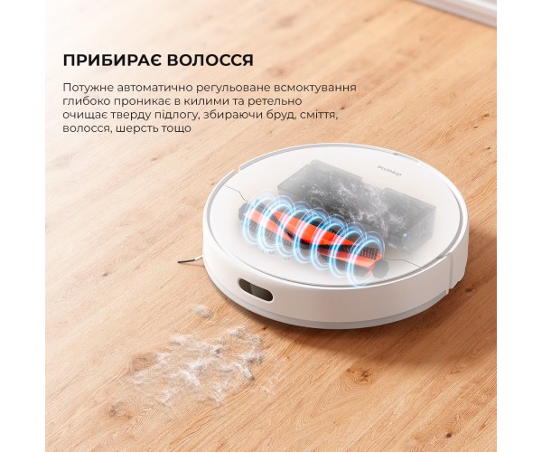 Робот-пилосос з вологим прибиранням Dreame D10 Plus RLS3D, фото №8