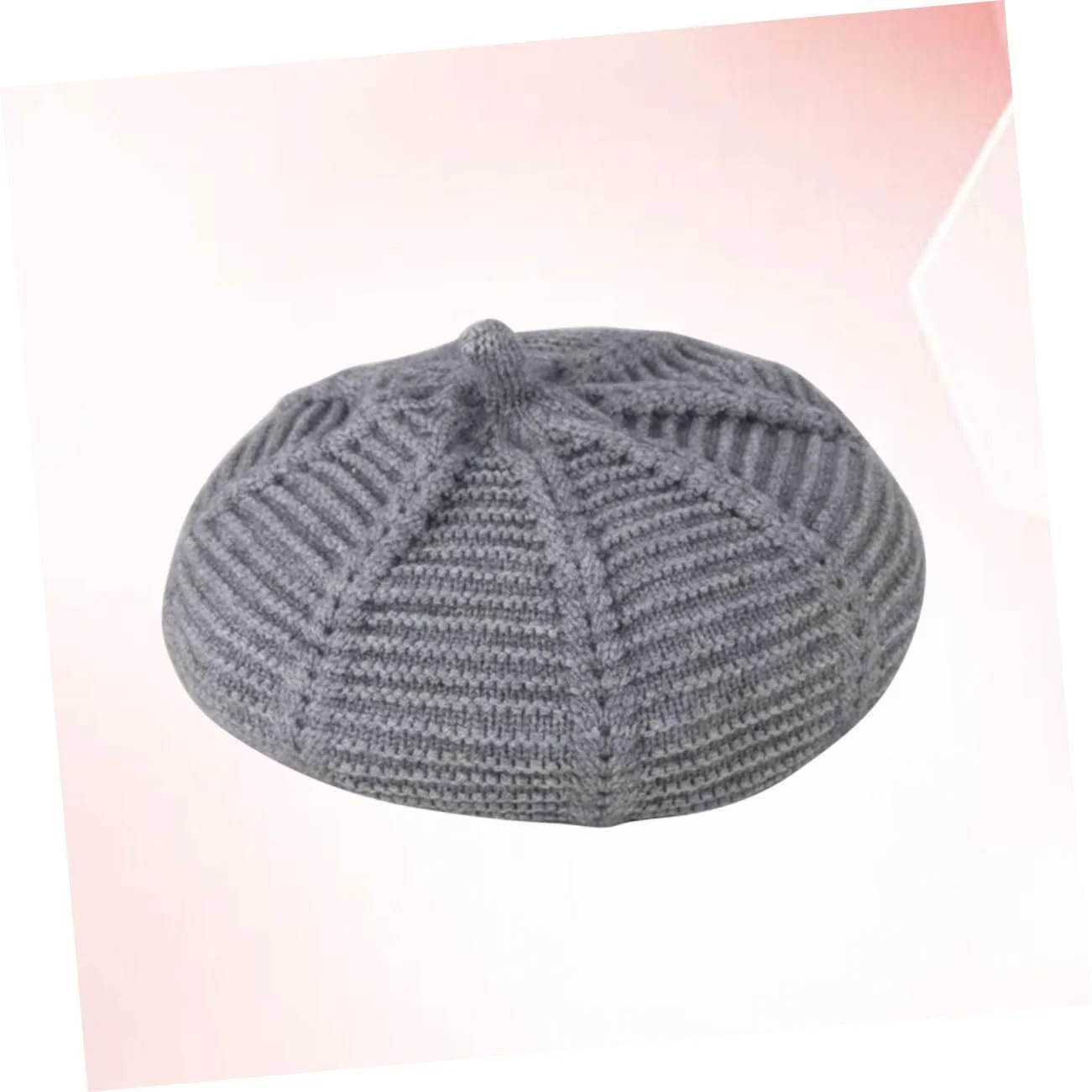 Берет VALICLUD Вовняний Сірий, Розмір M, фото №4