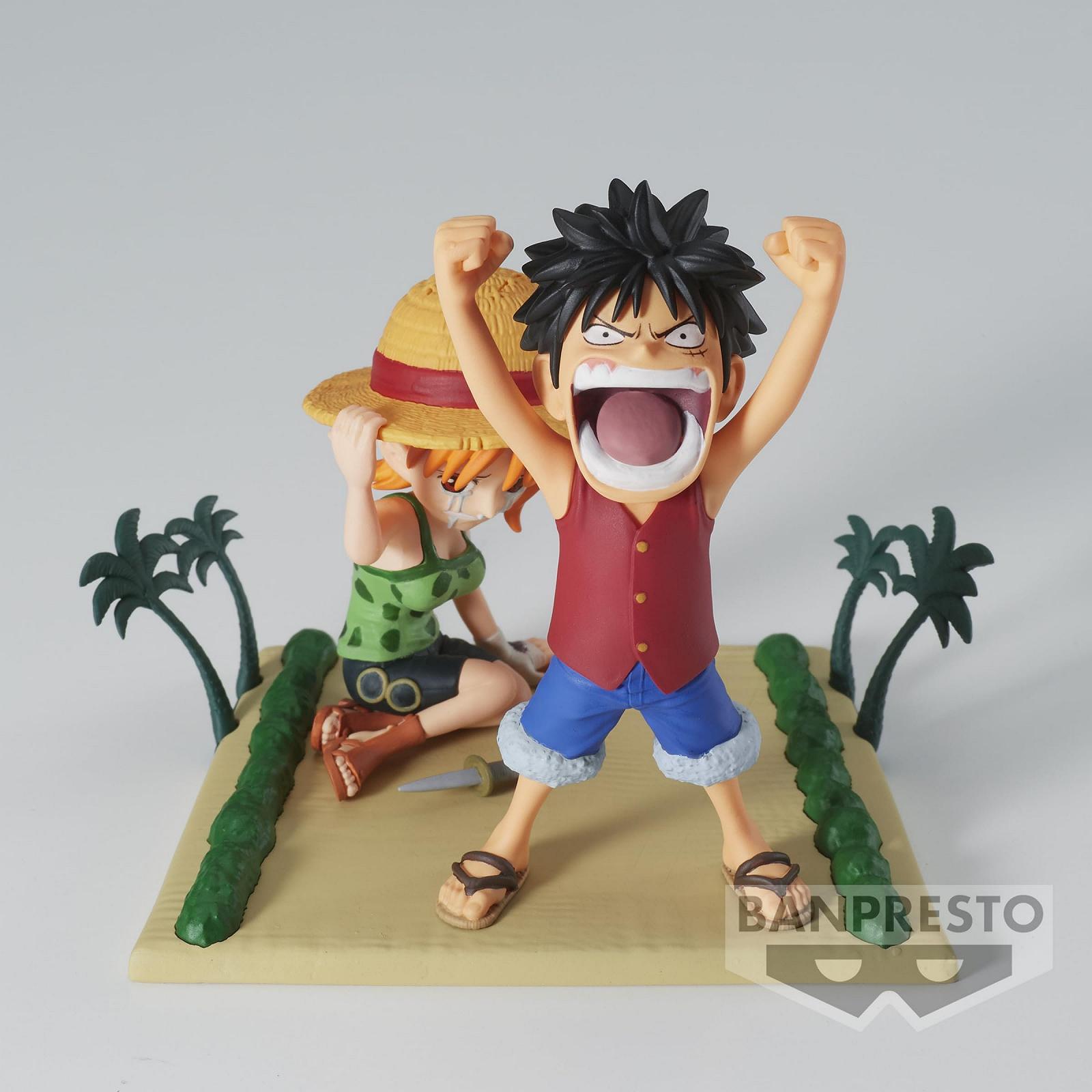 Фігурка Banpresto One Piece Monkey D. Luffy & Nami 7 см, різнокольорова, фото №7