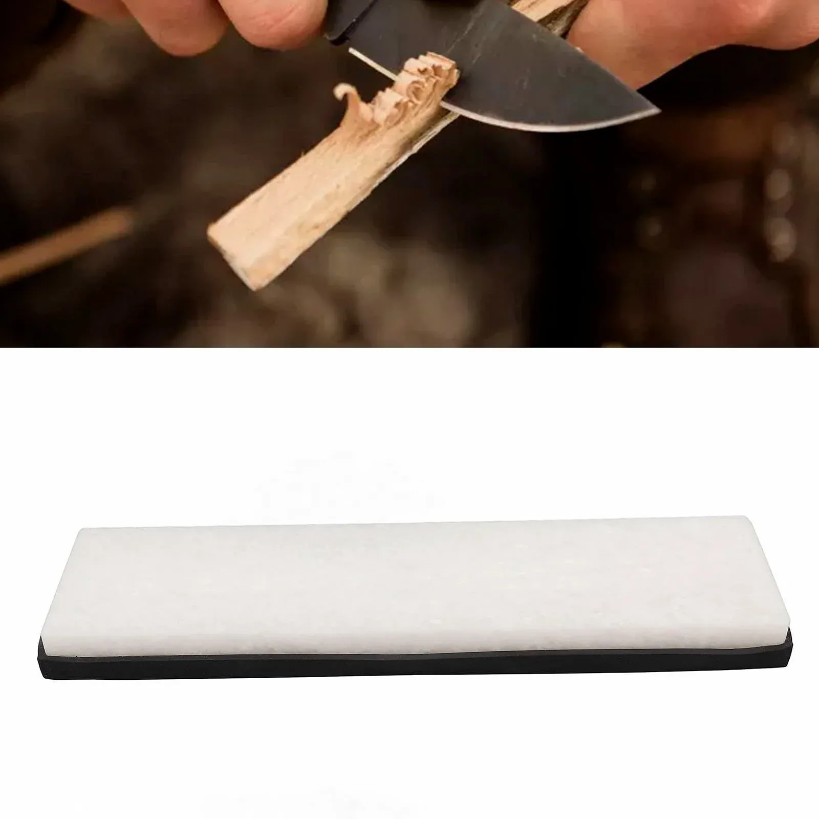 Точильный камень FLEXMAN 8000 грит белый нефрит универсальный профессиональный, фото №8