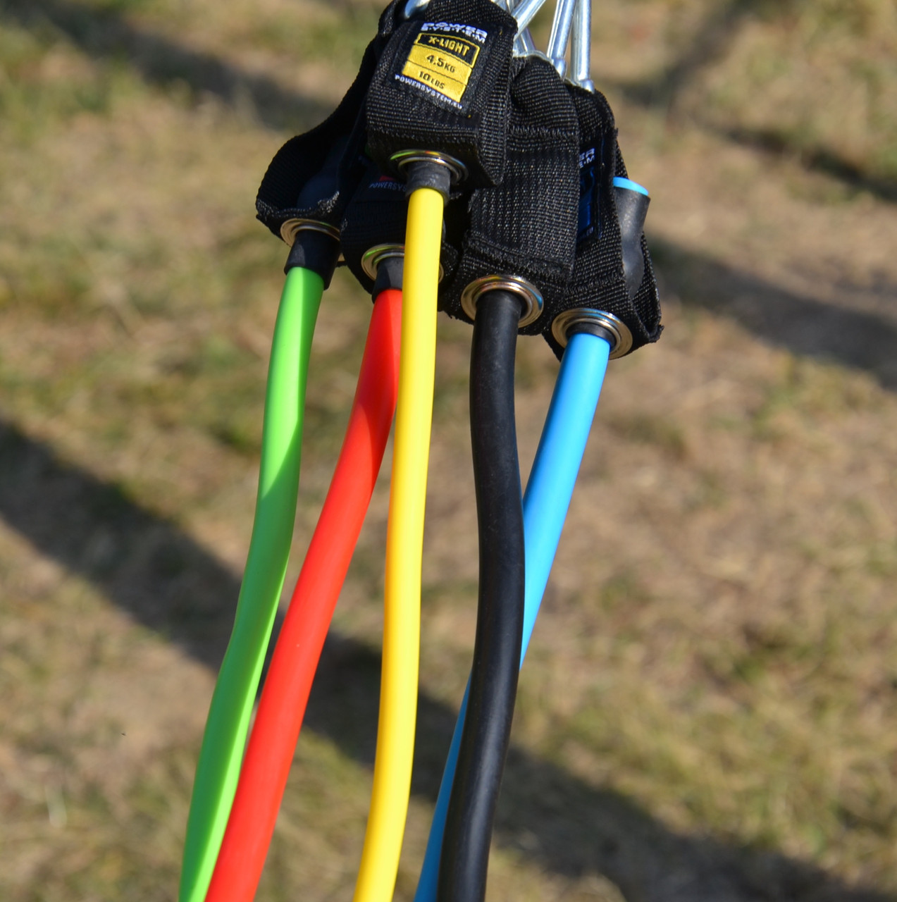 Набір трубчастих еспандерів Power System PS-4099 Total Expander Set 5шт до 55 кг, фото №5