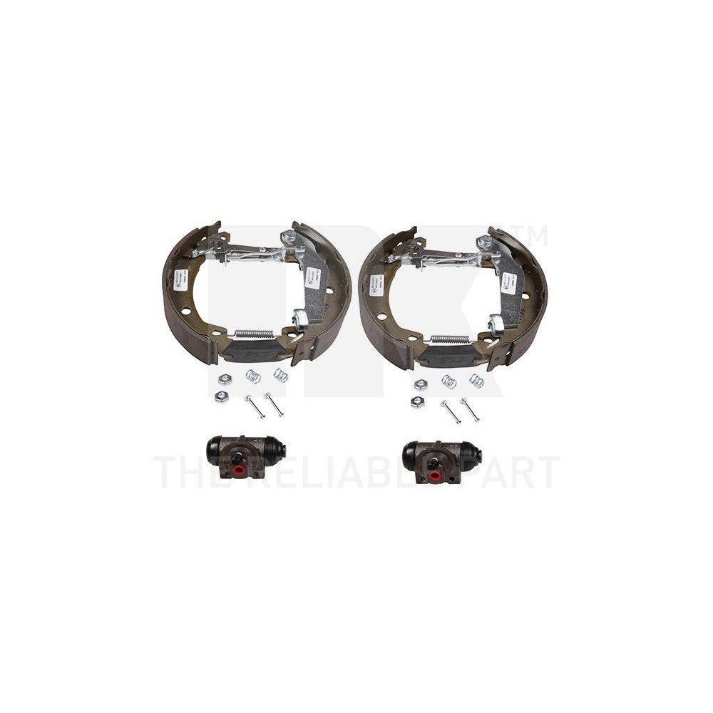 Комплект гальмівних колодок NK 443958102 для RENAULT, задня вісь, фото №1