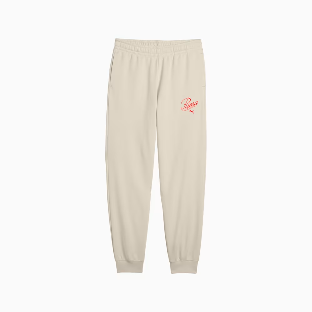 Штаны Puma ESS SCRIPT Sweatpants 68580787 кремовый L, фото №4