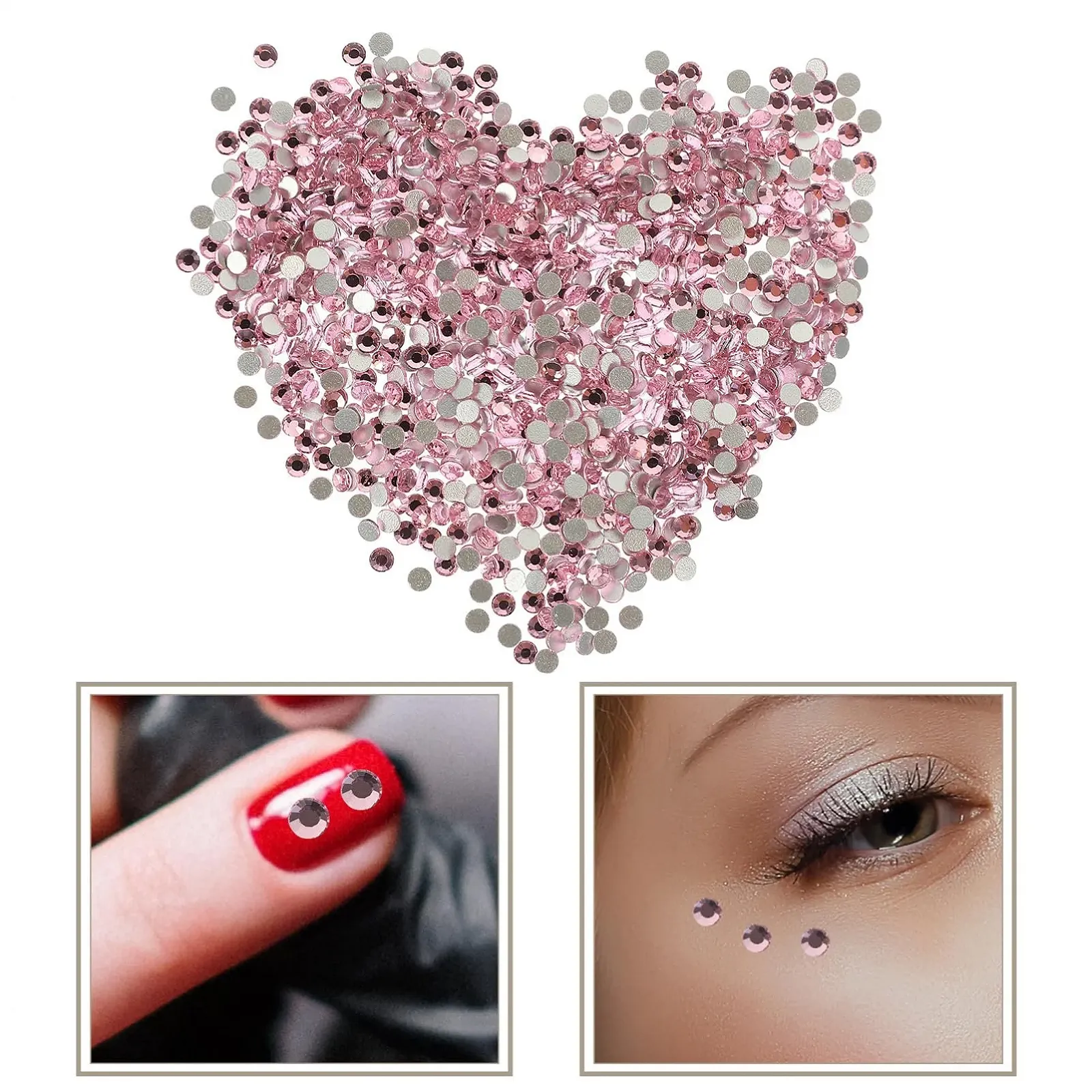 Стрази Скляні Набір Скляні Пласкі, фото №7