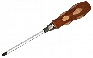 Викрутка SW-STAHL 31003L дерев'яна ручка хрестова PH3 x 150 мм - Фото 1