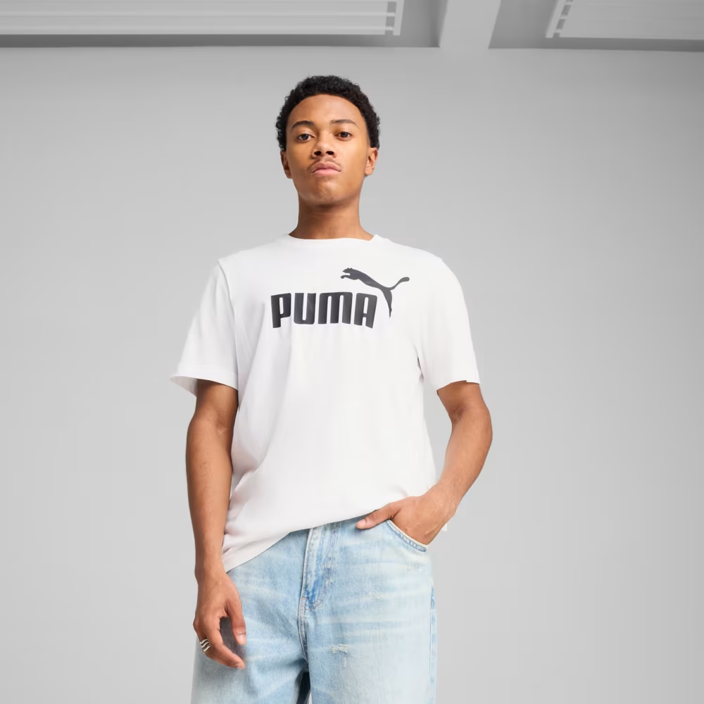 Футболка ESS No. 1 Logo Tee 68253202 Puma Білий L, фото №1