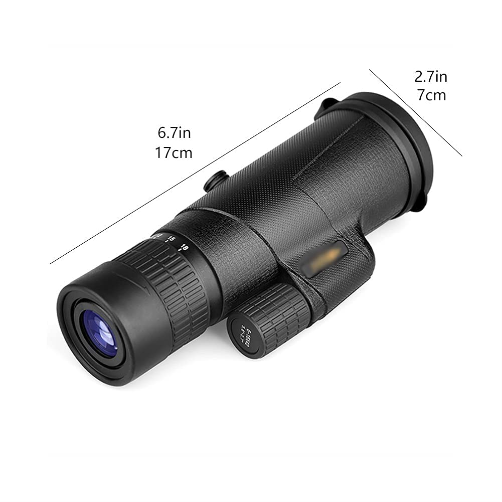 Монокуляр WANWEN 6-18X42 Zoom Телескоп Портативний Водонепроникний Захист від Туману зі Смартфонним Кріпленням та Штативом, фото №4