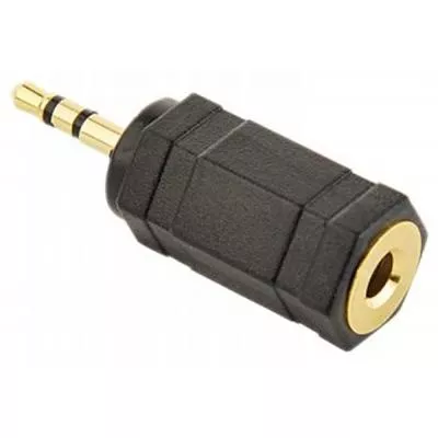 Адаптер Cablexpert (A-3.5F-2.5M) 2.5 мм M 3.5 F чорний, фото №3