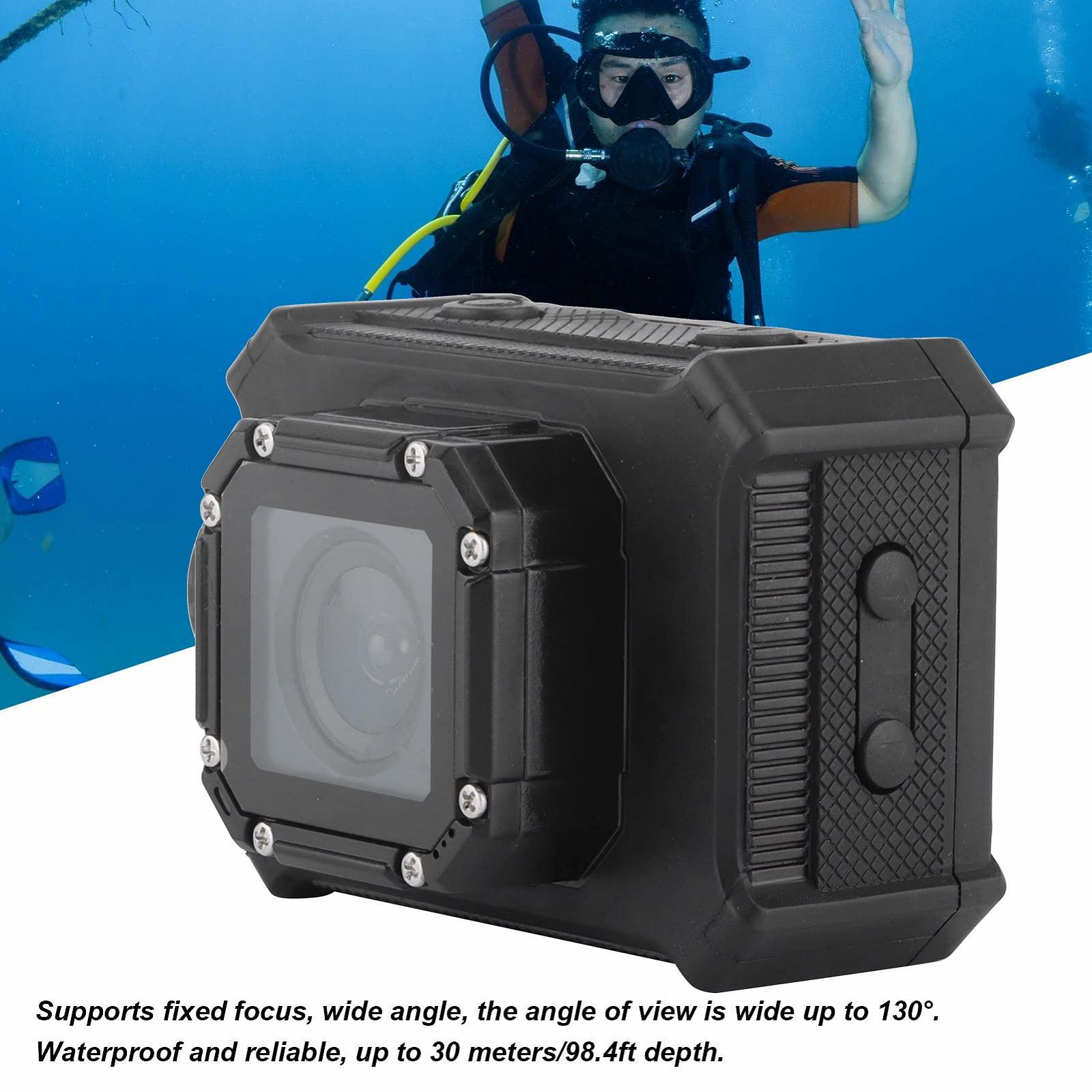 Камера Yctze Sports Action 4K Ultra HD DV 30M Waterproof 130° 8x Zoom с набором для велосипеда, фото №3