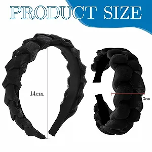 Обруч для волосся плетений для жінок synthetic.ua - Фото 1