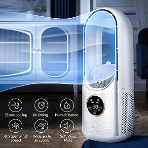 Настольный охладитель воздуха OWJHE 6 уровней скорости Белый - Фото 1