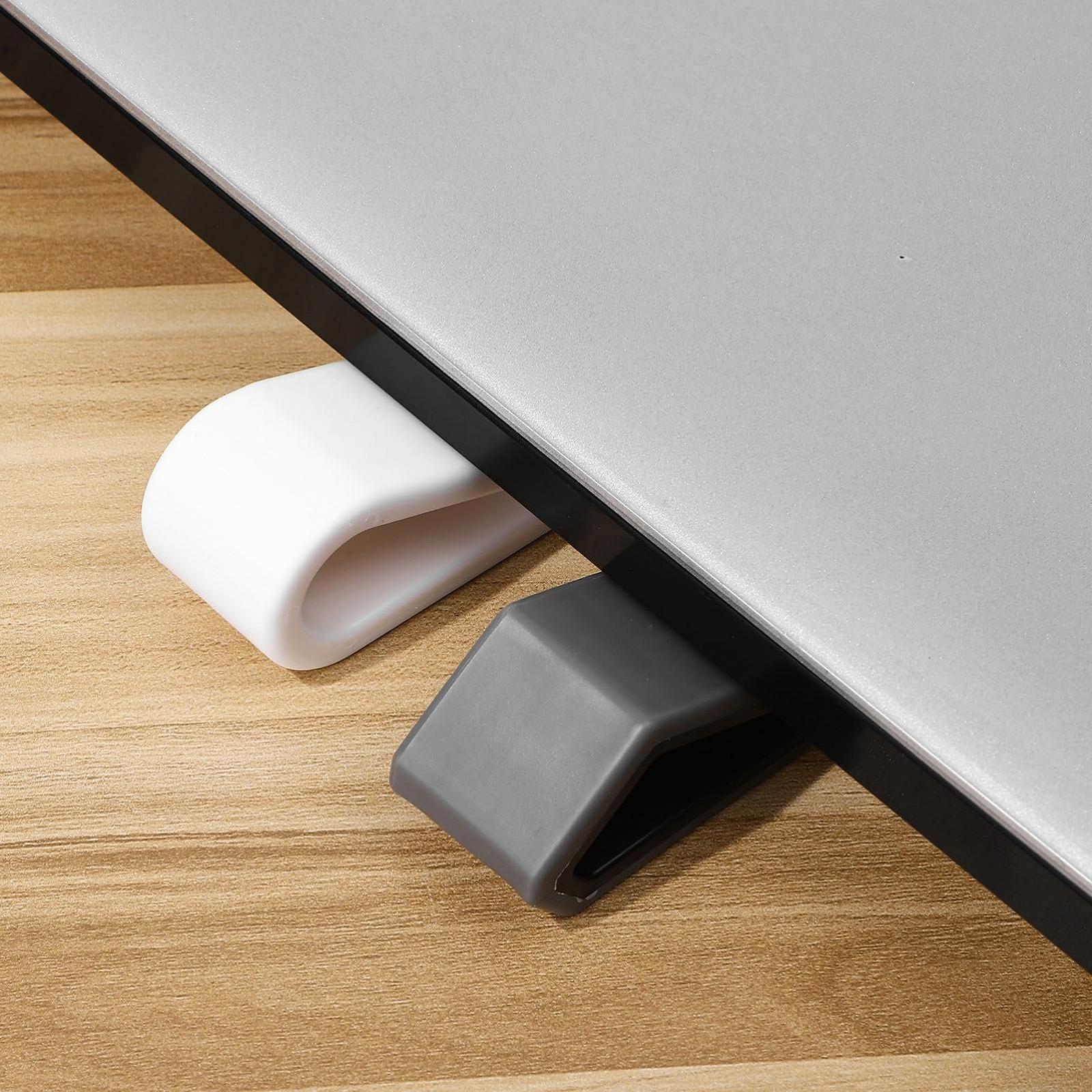 Подставка для ноутбука (4 шт.) Регулируемая по высоте Нескользящая подставка для ноутбука Вентилируемая Эргономичная для стола Дома Офиса Совместима с MacBook Планшетом, фото №6 Подставка для ноутбука (4 шт.) Регулируемая по высоте Нескользящая подставка для ноутбука Вентилируемая Эргономичная для стола Дома Офиса Совместима с MacBook Планшетом, фото №6