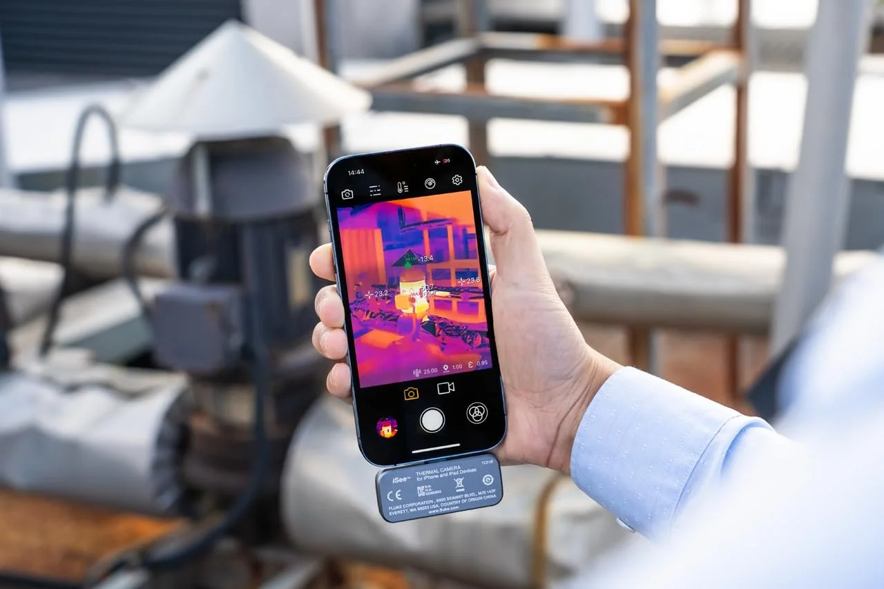 Тепловизор для смартфона Fluke iSee TC01A / 256x192 / Android / 9 Гц / Серый, фото №3 Тепловизор для смартфона Fluke iSee TC01A / 256x192 / Android / 9 Гц / Серый, фото №3