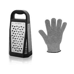 Тертка Microplane Elite Tower + Захисна рукавичка - Фото 1