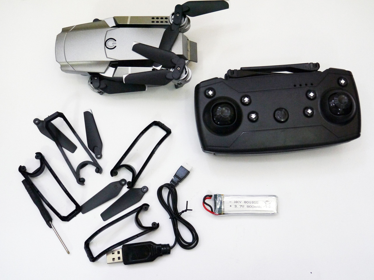 Квадрокоптер складывающийся RIAS E68 c WiFi камерой Black 4 00302, фото №9 Квадрокоптер складывающийся RIAS E68 c WiFi камерой Black 4 00302, фото №9