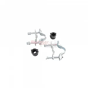 Ремкомплект, опора стабілізатора METZGER 52002508 KIT + для CITROËN PEUGEOT - Фото 1