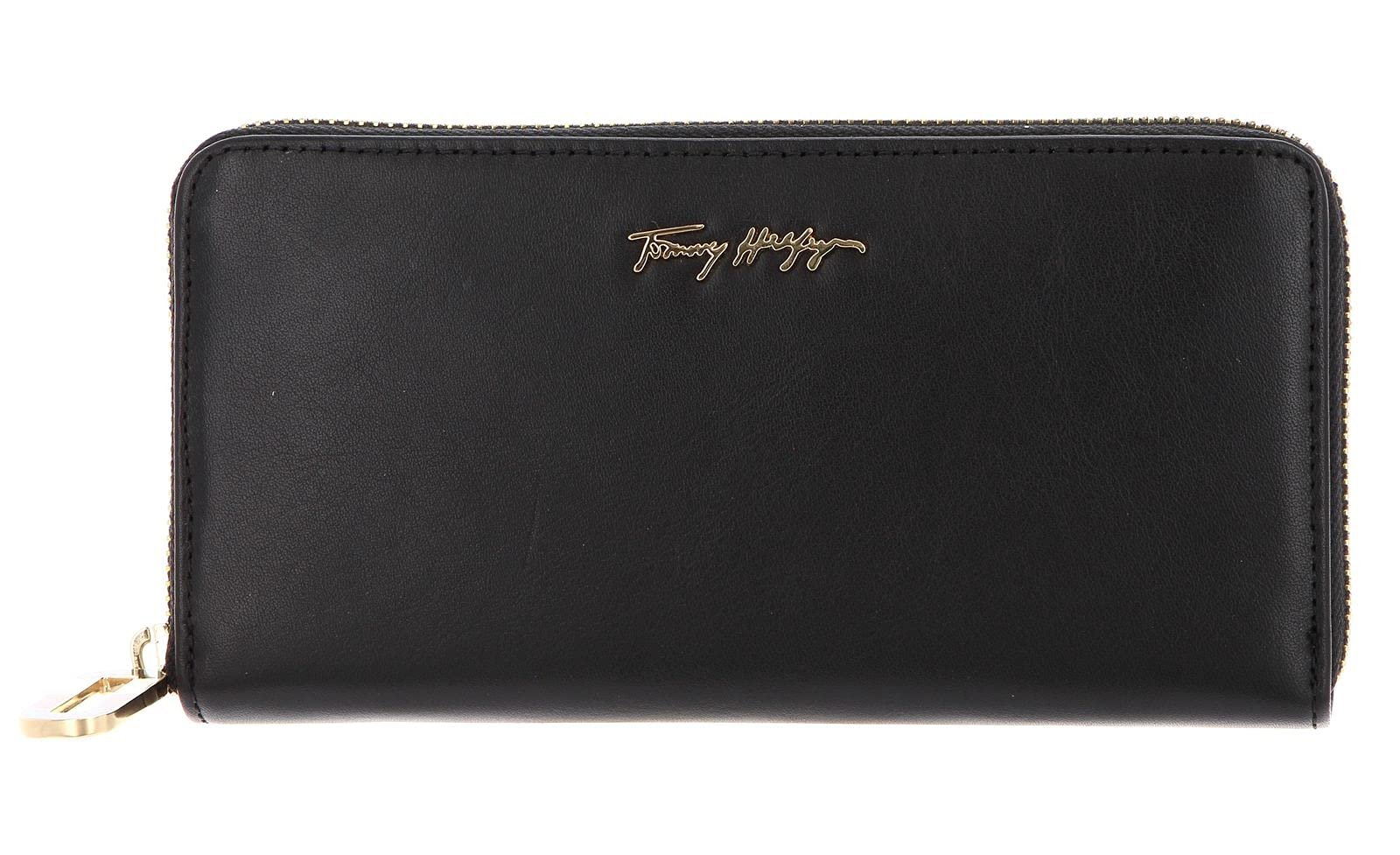 Кошелек Tommy Hilfiger Essential Leather LRG ZA AW0AW10498, Черный, фото №3