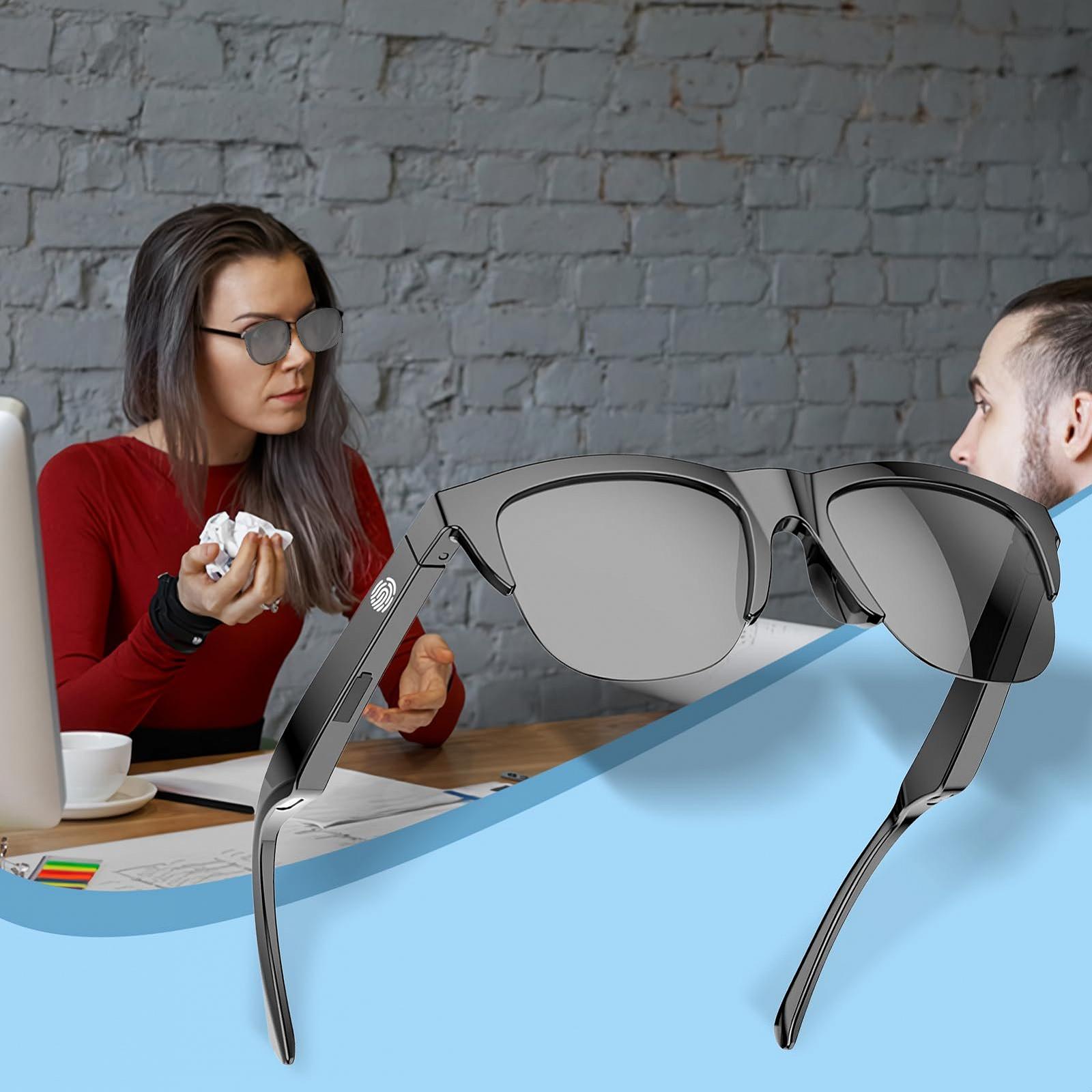 AI Переводчик Очки, Очки для перевода, Более 100 языков, Легкие и Стильные AI Очки для Женщин, Мужчин, Путешествий, Чтения, Магазинов, фото №7