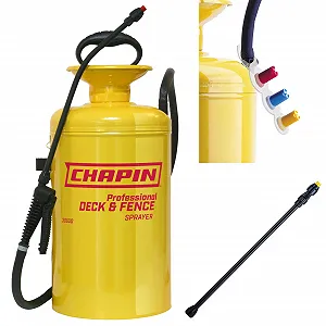 Опрыскиватель для настилов Chapin Professional 30600 Tri-Poxy Желтый/Красный - Фото 1
