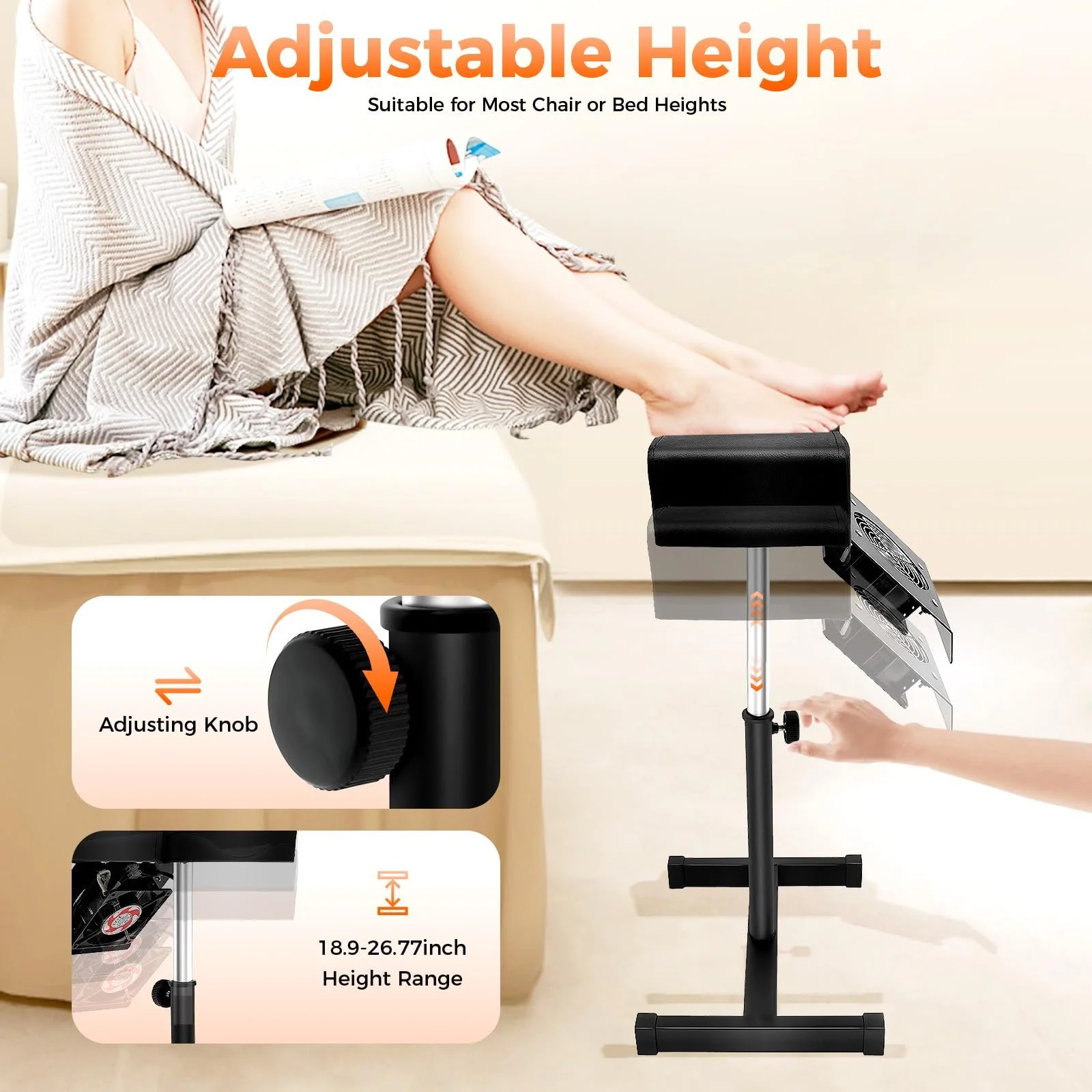 Підставка для педикюру Регульована по висоті, фото №3