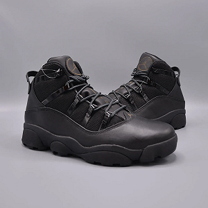 Кроссовки Air Jordan 6 Rings Черные Размер 44 synthetic.ua - Фото 1