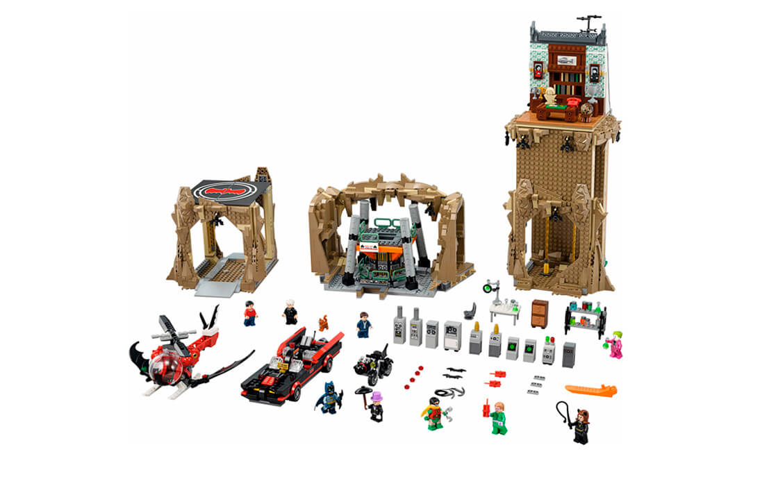 Конструктор LEGO Бетпечера Класичне ТВ шоу 2526 деталей 76052, фото №2