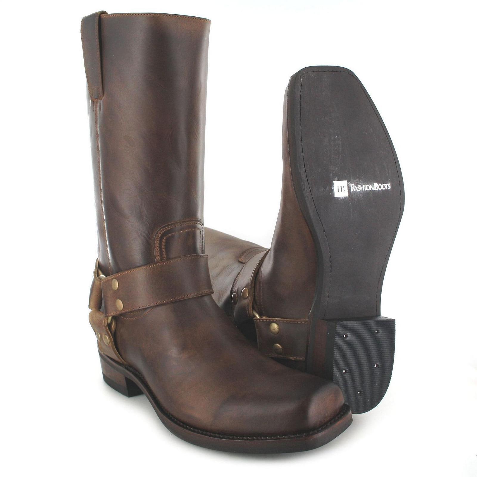 Мотоботы Унисекс Fashion Boots BU2001 Коричневая Кожа Camello, фото №9