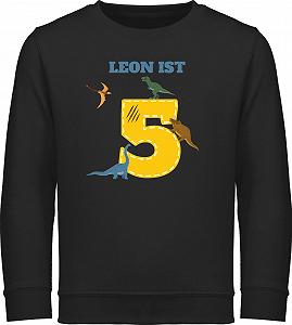 Свитшот Shirtracer Детский свитер для мальчиков и девочек 5th Dinosaur Dinosaur - Фото 1