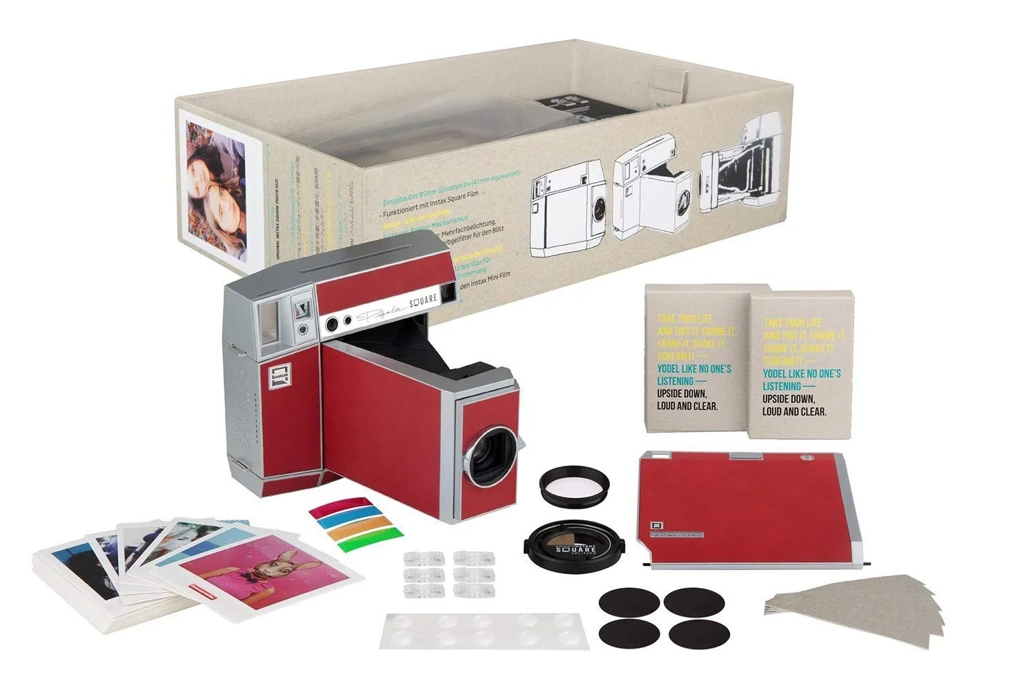 Фотокамера мгновенной печати Lomography Lomo'Instant Square Combo Pigalle, фото №9